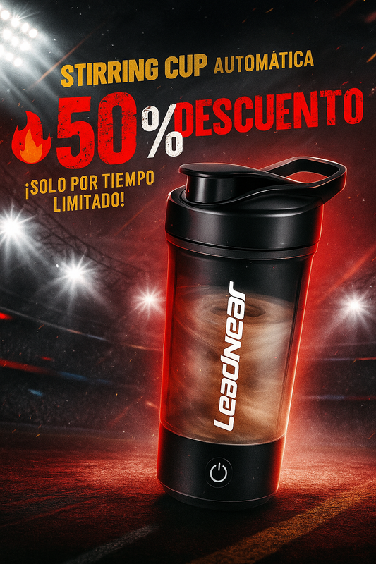 Shaker con Licuadora Eléctrica